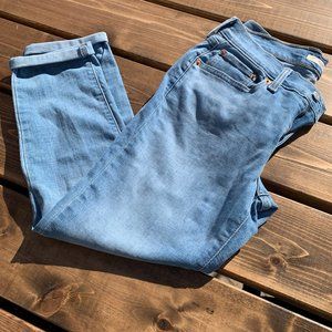 Women's New Boyfriend Jeans - Destruction Hem